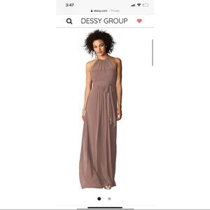 After-Six Style 6613 High-Neck Bridesmaids Dress